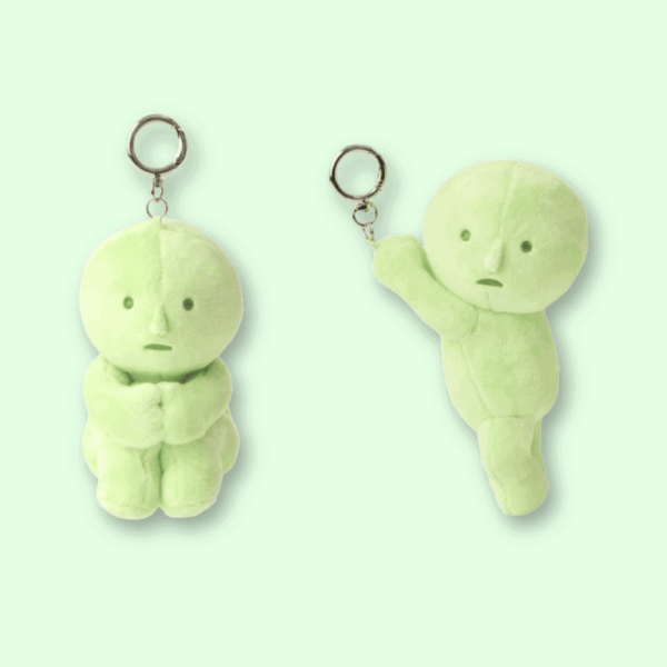 Smiski Plush Keychain